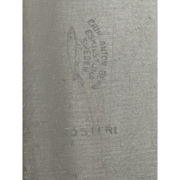 Erik Anton Berg Eskilstuna 9" Bull Nose Butcher Knife Sweden - Picture 5 of 6